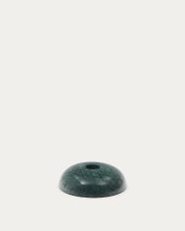 Castiçal Sintia de mármore verde 3 cm