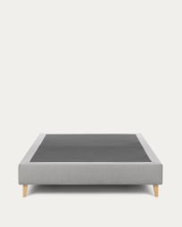 Bed base high Nikos 140 x 190 cm grey