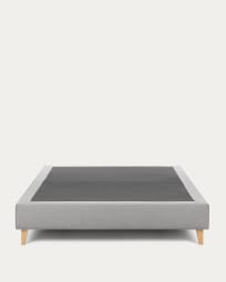 Bed base high Nikos 160 x 200 cm grey