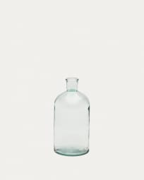 Βάζο Brenna από 100% ανακυκλωμένο διαφανές γυαλί 28 cm