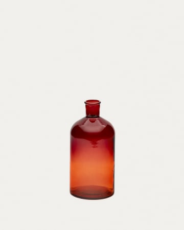 Vaso Brenna in vetro marrone 100% riciclato 28 cm