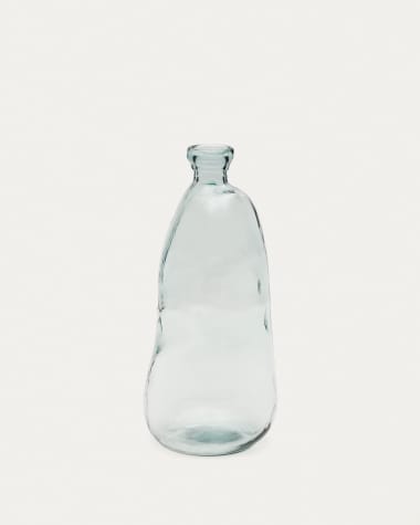 Vaso Brenna in vetro trasparente 100% riciclato 51 cm