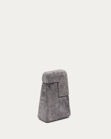 Sipa Skulptur aus Stein mit naturfarbenem Finish 20 cm