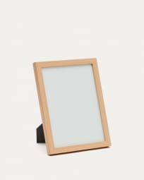 Neale wooden photo frame with natural finish, 21 x 28 cm