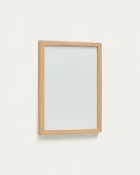 Neale wooden photo frame with natural finish 29.8 x 39.8 cm