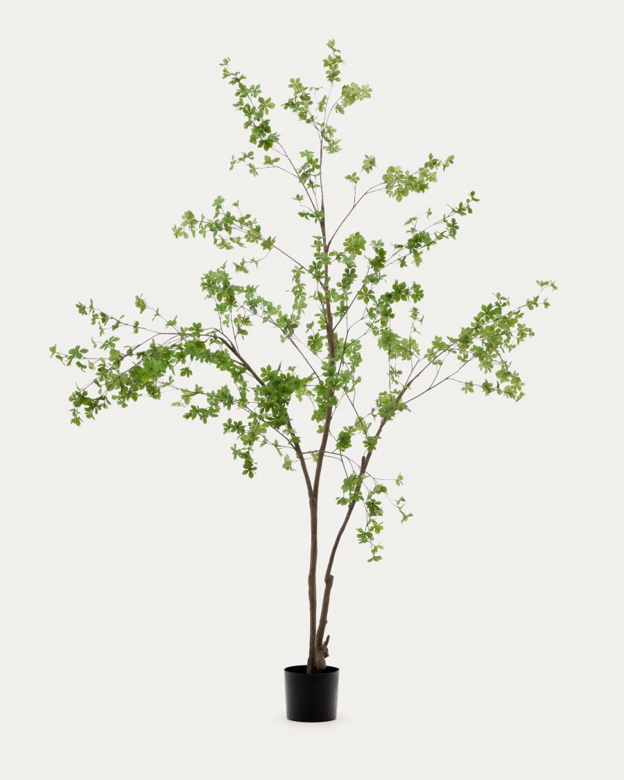 Árbol artificial Enkianthus con maceta negro 214 cm
