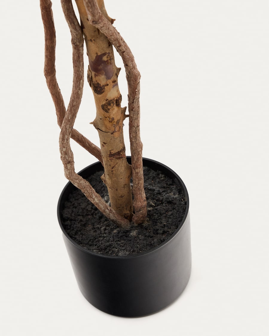 Árbol artificial Ficus con maceta negra 180 cm