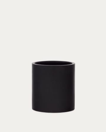 Aiguablava plant pot in white cement, Ø 52 cm