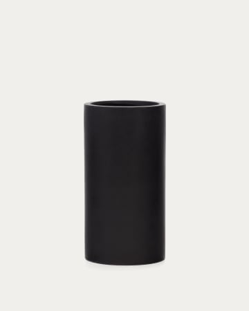 Aiguablava plant pot in white cement, Ø 42 cm