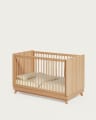 Maralis evolving cot made from solid beech wood 70 x 140 cm