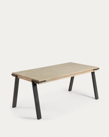 Stół Thinh z litego drewna akacjowego 160 x 90 cm
