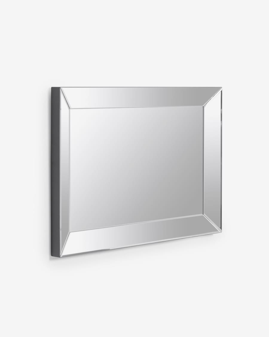 Baars Ik heb een contract gemaakt Ideaal Lena spiegel in afgeschuind glas 90 x 60 cm | Kave Home