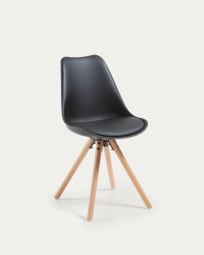Black and natural Ralf chair