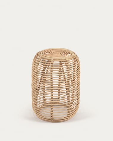 Round Kohana side table in rattan with natural finish Ø 45 cm