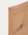 Rasha oak wood veneer headboard with a natural finish, for 160 cm beds