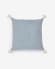 Adhara cushion cover 100% cotton in blue 45 x 45 cm