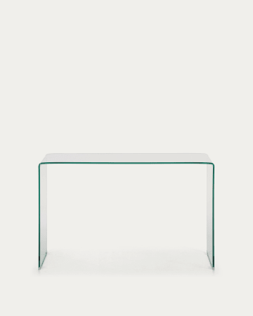 Console Burano en verre 125 x 78 cm