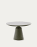 투돈스 라운드 아웃도어 그린 세라믹 테이블 알루미늄 프레임, Ø120 cm