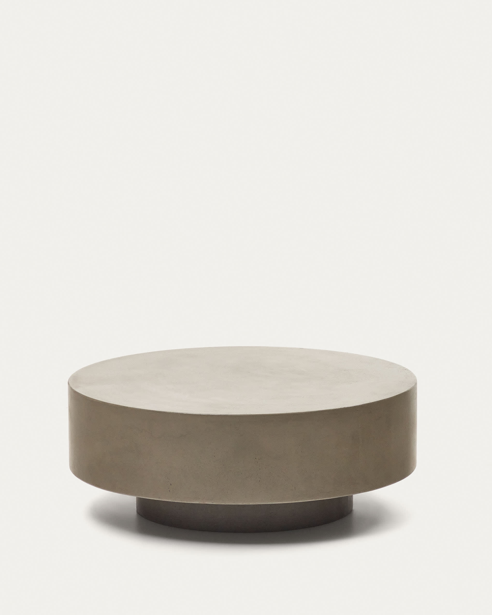 Table basse ronde Garbet en ciment Ø 80 cm | Kave Home