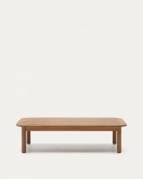 Tavolino 100% da esterno Sacova in legno massello di eucalipto 140 x 89 cm