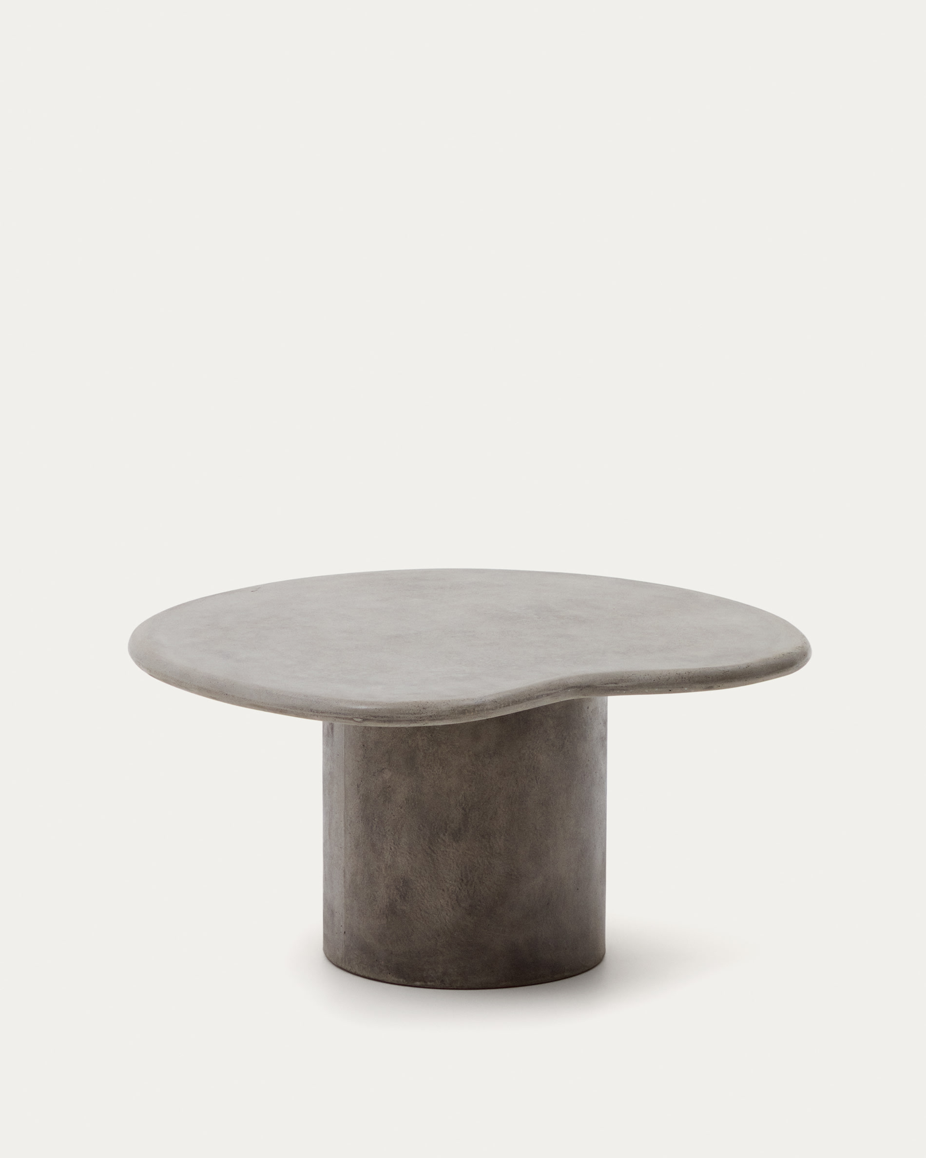 Table basse Macarella en ciment 83 x 77 cm | Kave Home