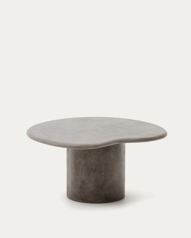 Macarella cement coffee table, 83 x 77 cm