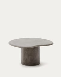 Tavolino da appoggio Macarella in cemento 83 x 77 cm