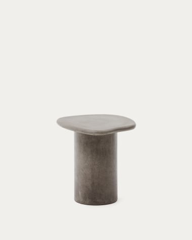 Table d'appoint Macarella en ciment 48 x 47 cm