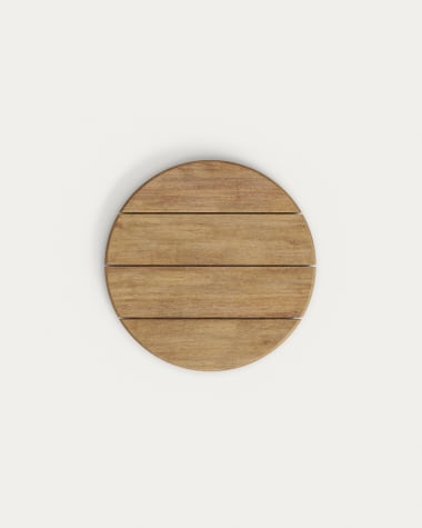 Suara round table top made of acacia wood in a natural finish, Ø55 cm 100% FSC