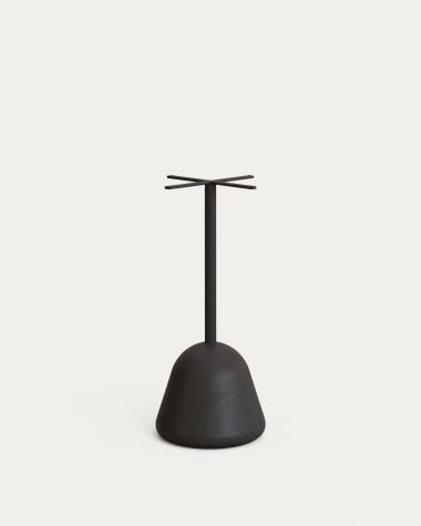 Saura Outdoor Table Base made of Steel with Black Painted Finish Ø 41 x 95 cm