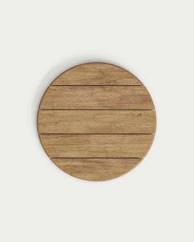 Saura round table top made of acacia wood in a natural finish, Ø70 cm 100% FSC
