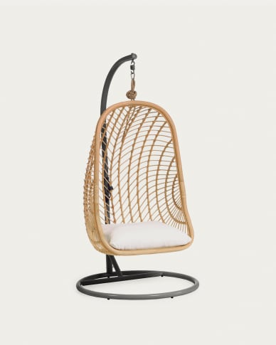 Ekaterina Hängesessel aus Rattan Kave Home