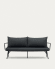 Bramant 2-Sitzer-Sofa aus Stahl mit schwarzem Finish 175,5 cm