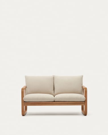 Sacaleta 2 seater sofa, made from solid eucalyptus wood 142 cm