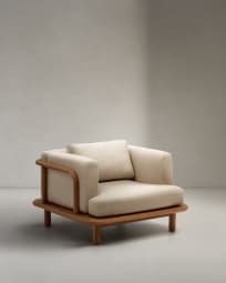 Turqueta armchair made from solid teak wood 100% FSC