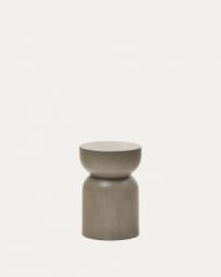 Garbet round cement side table, Ø 32 cm