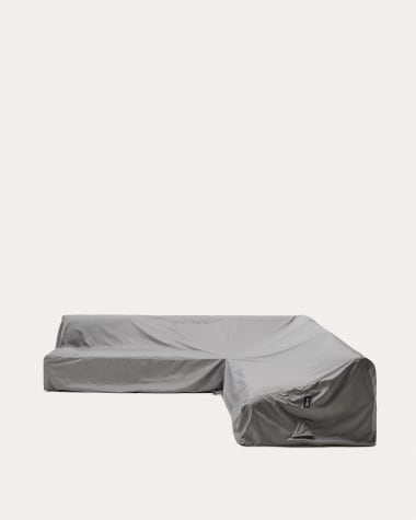 Funda protectora Iria para sofá esquinero 5 plazas de exterior máx. 270 x 270 cm