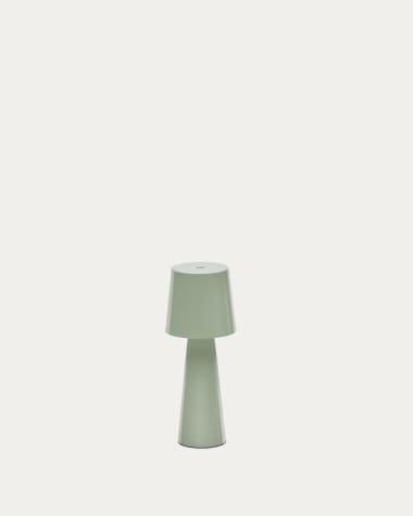 Arenys small table light with a painted turquoise finish