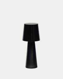 Arenys large table lamp with a black painted finish