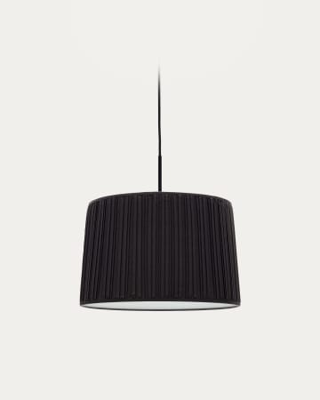 Paralume per lampada da soffitto Guash nera Ø 40 cm