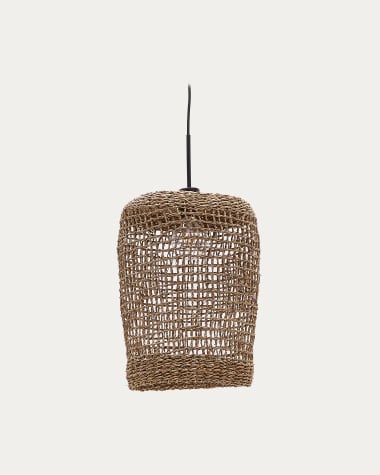 Laiar rattan ceiling lamp shade in a natural finish Ø27 cm
