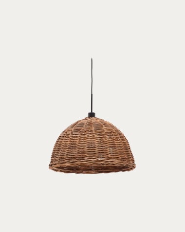 Jornets rattan ceiling lamp shade in a natural finish Ø 50 cm