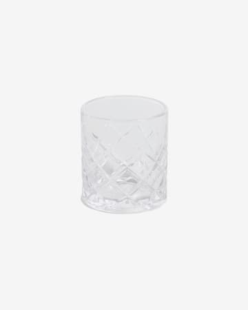 Moorley small transparent glass