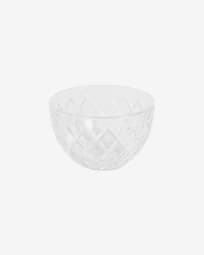 Moorley transparent glass bowl
