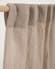 Marja cotton and linen curtain in beige 140 x 270 cm