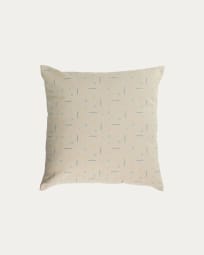 Zale 100% cotton multi-coloured cushion cover 45 x 45 cm