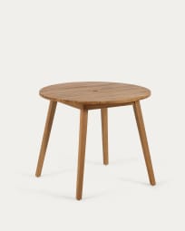 Vilma runder Gartentisch aus massivem Akazienholz Ø 90 cm FSC 100%