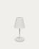 Outdoor Amaray table lamp in steel with white finish