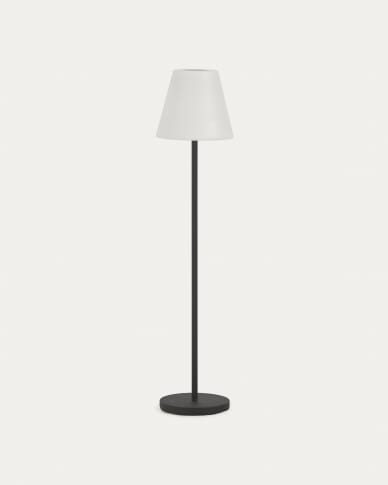 roze onderwerpen Correspondentie Outdoor Amaray floor lamp in steel with black finish | Kave Home®