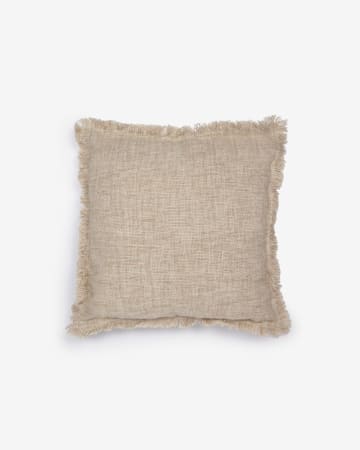 Valleria natural linen cushion cover 45 x 45 cm